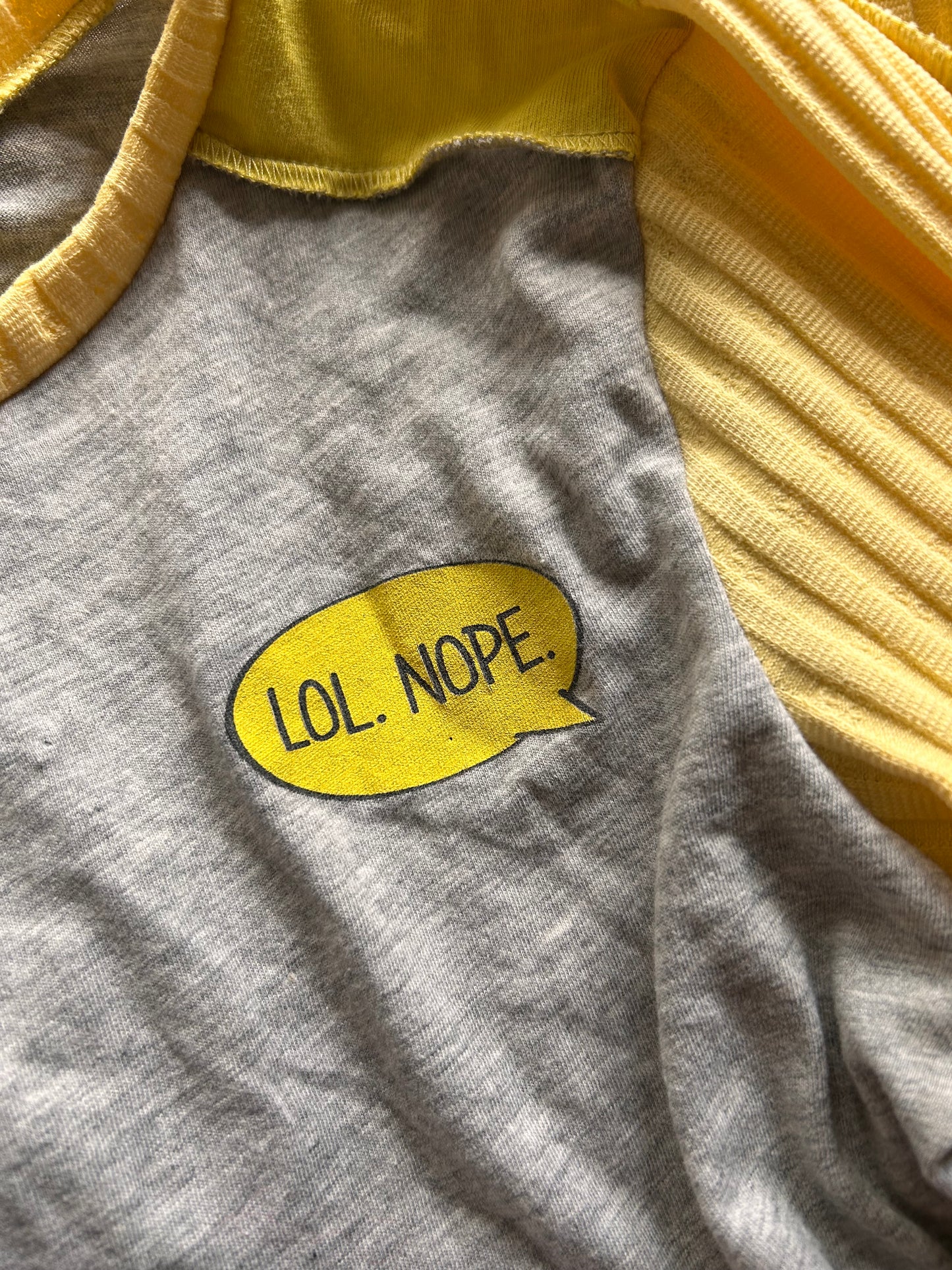 Graphic T - Lol, Nope - M