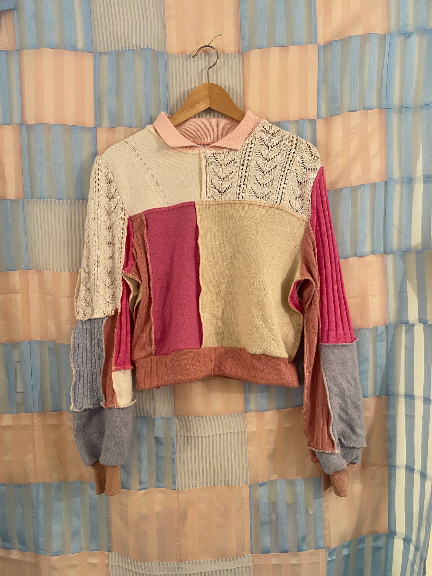 Multicolor Bunny Sweater - Medium