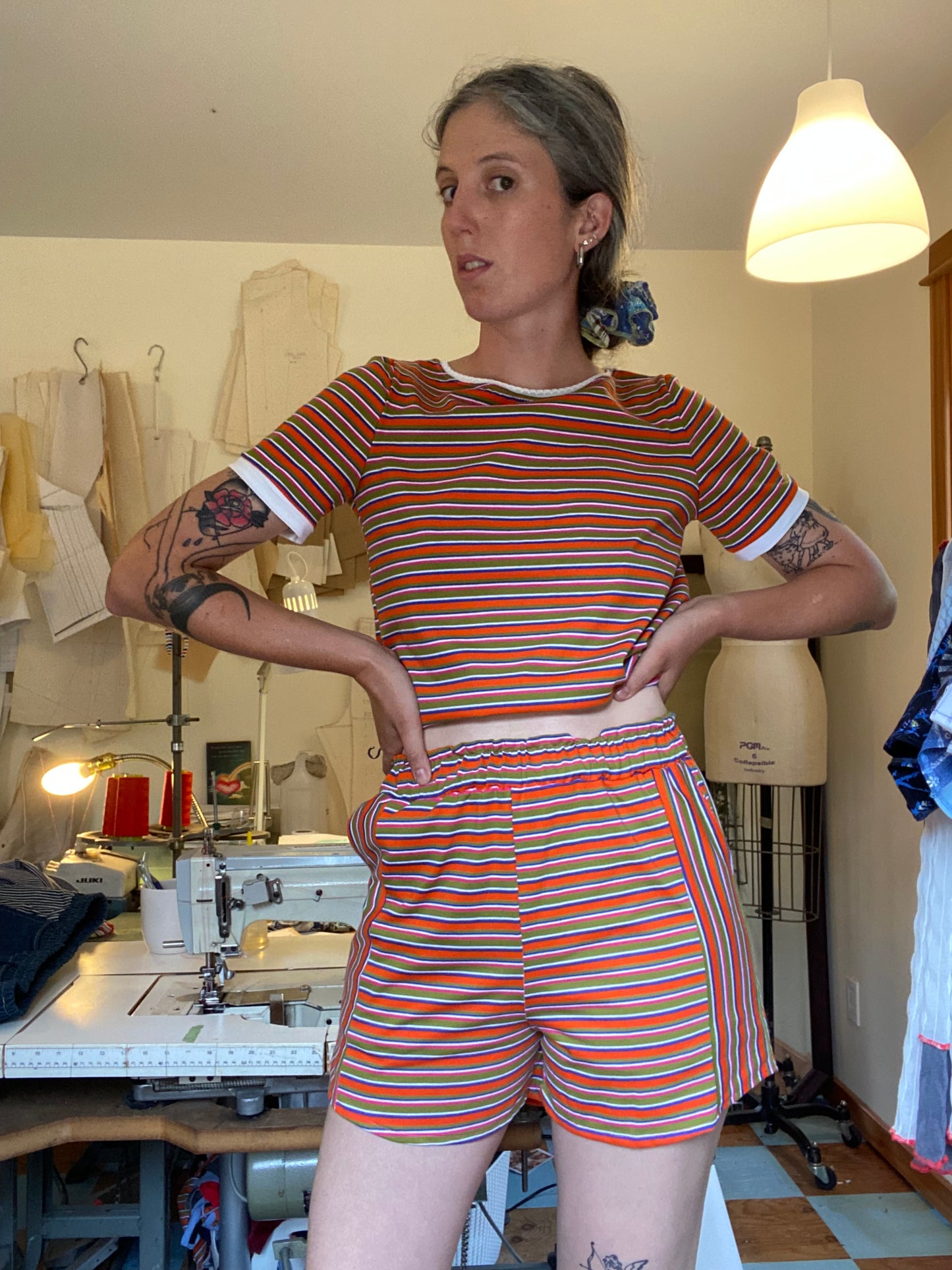 Ringer T - Citrus Stripes