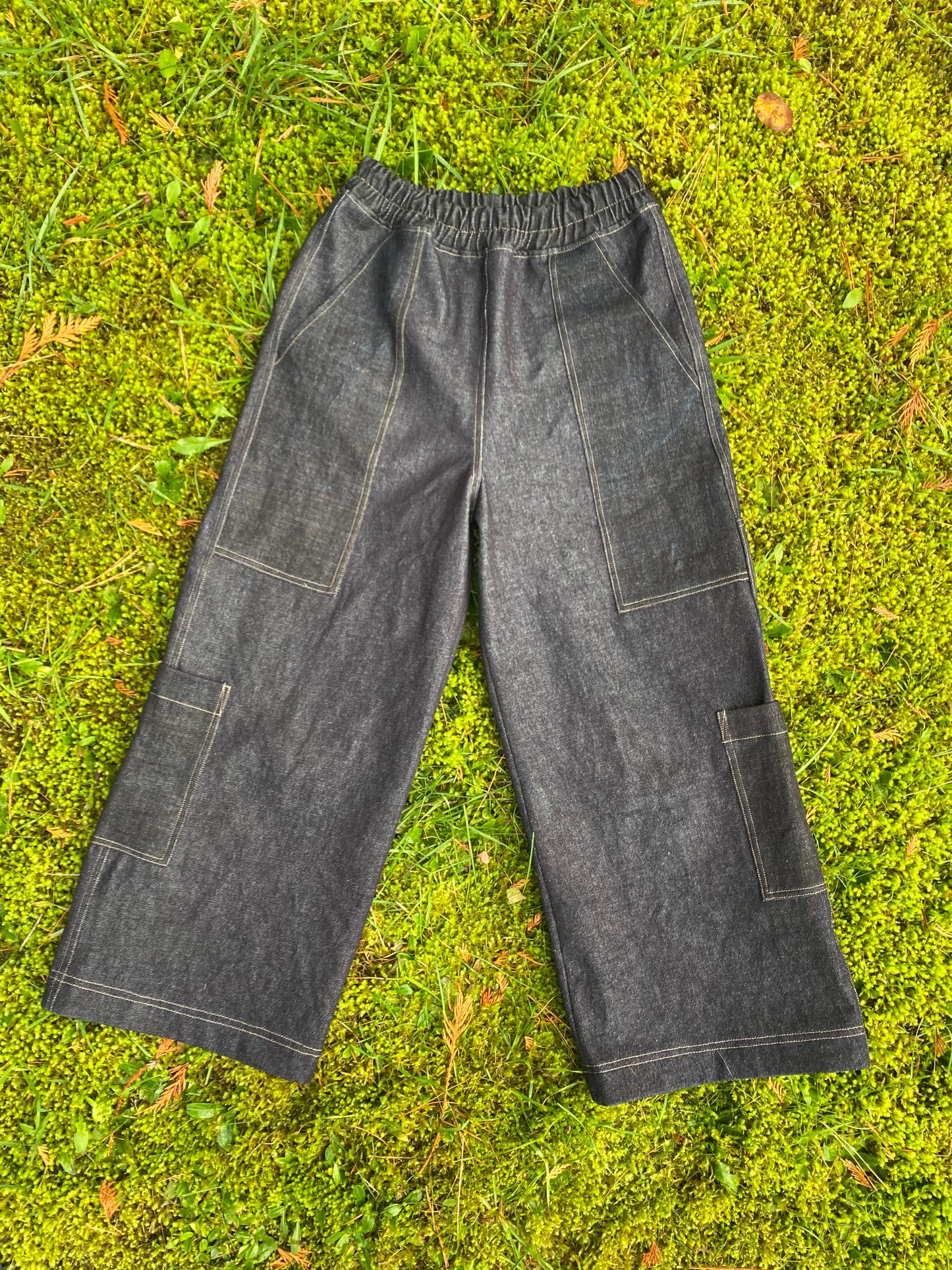 Pocket Pant - Blue Denim