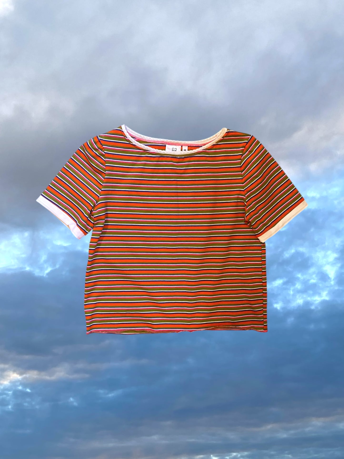 Ringer T - Citrus Stripes