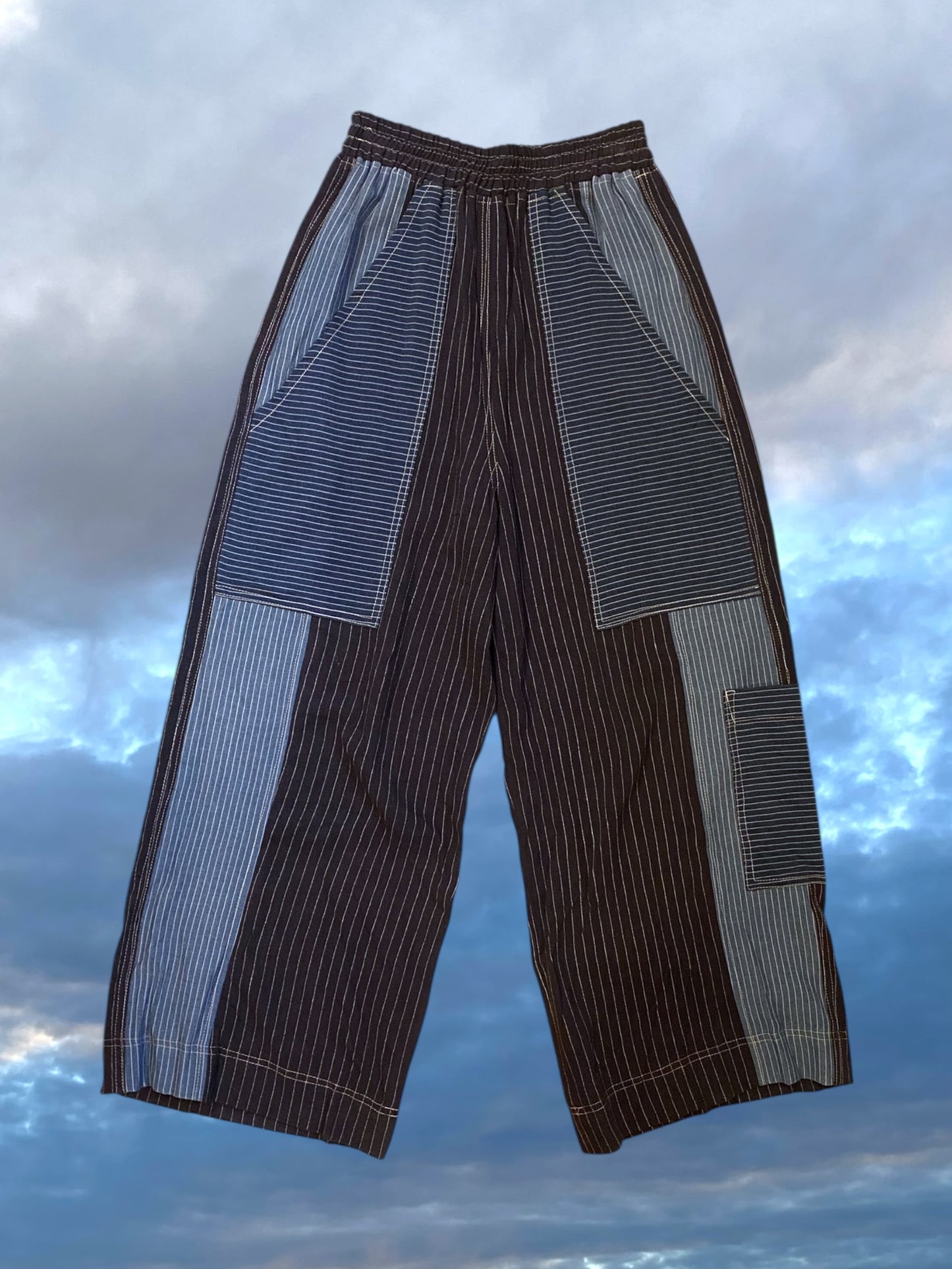 Linen Pocket Pants- Small