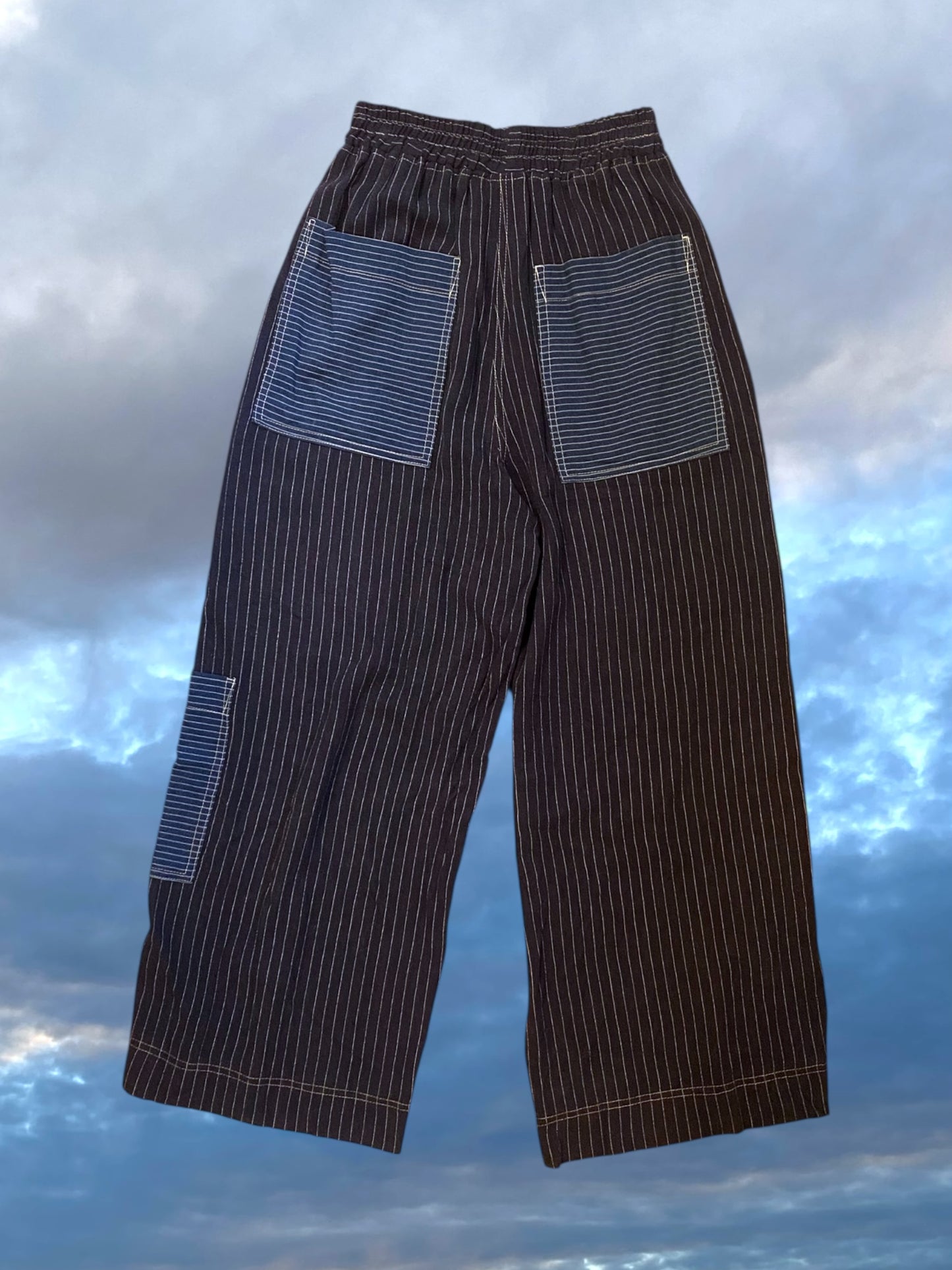 Linen Pocket Pants- Small