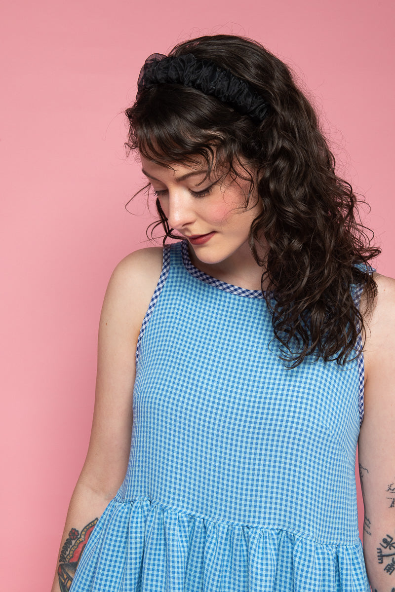 Turquoise Raindrop Dress - Medium