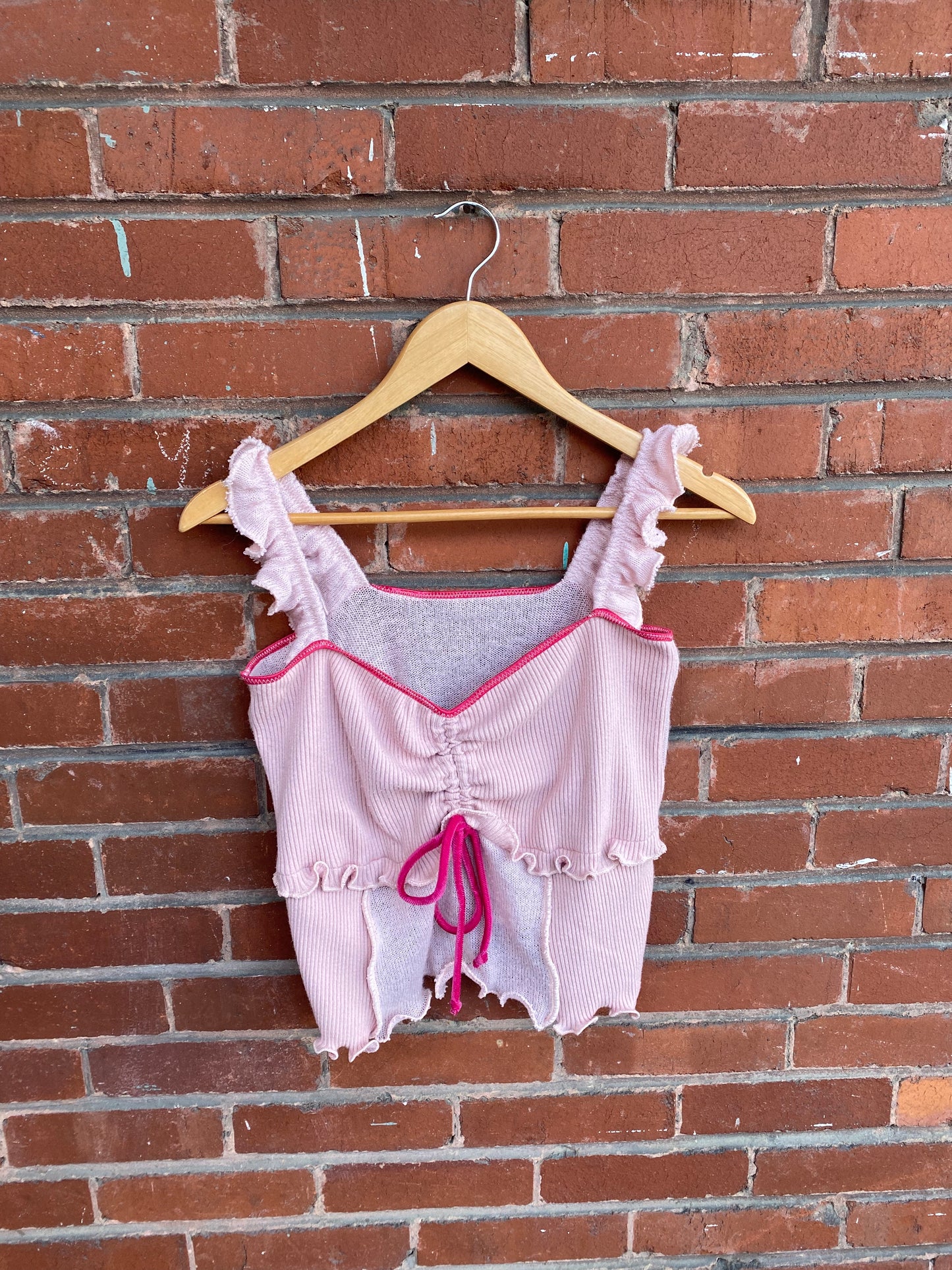 Iris Top - Pink Sweater Knit - S/M