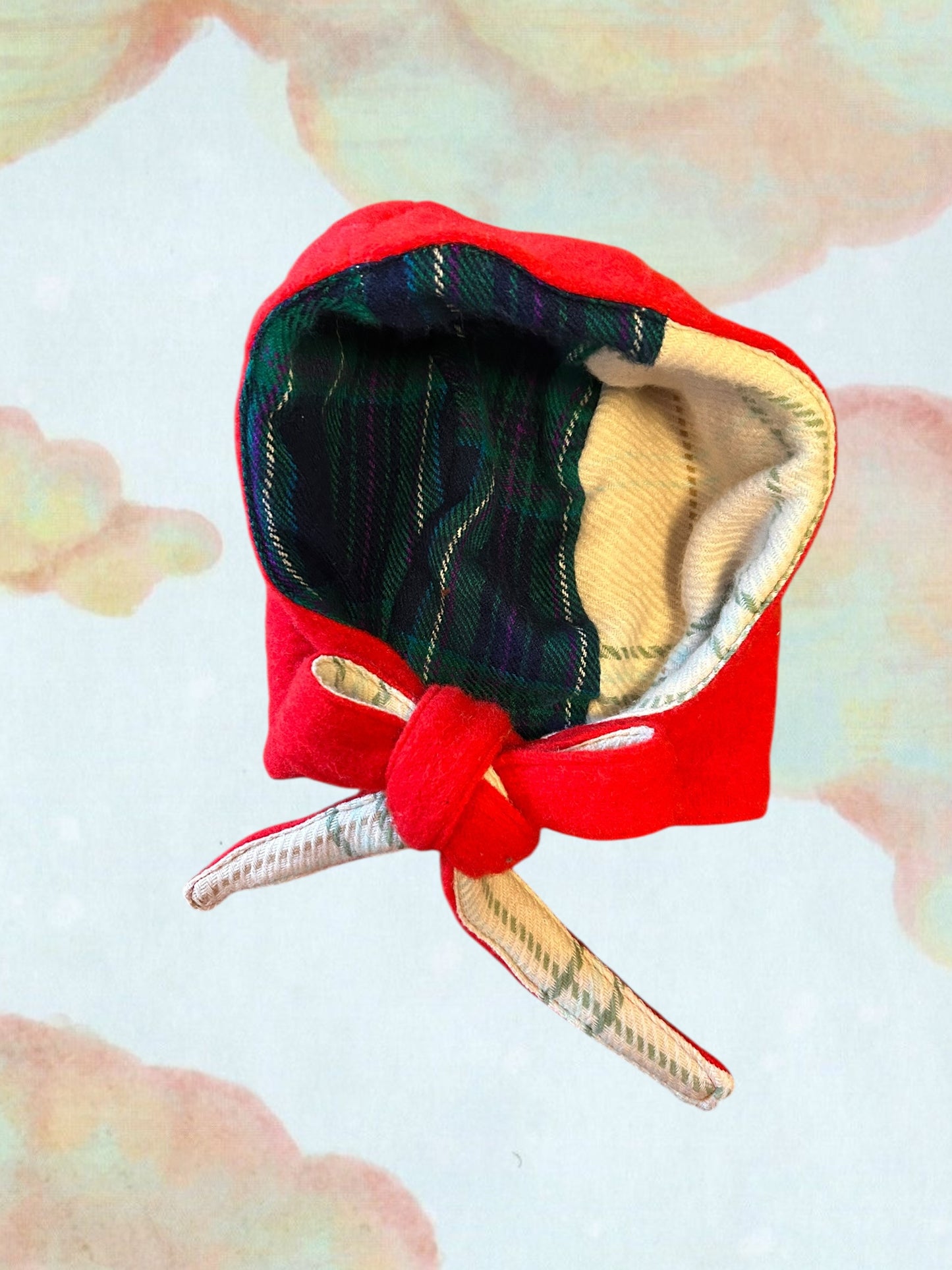 Winter Wool Bonnet