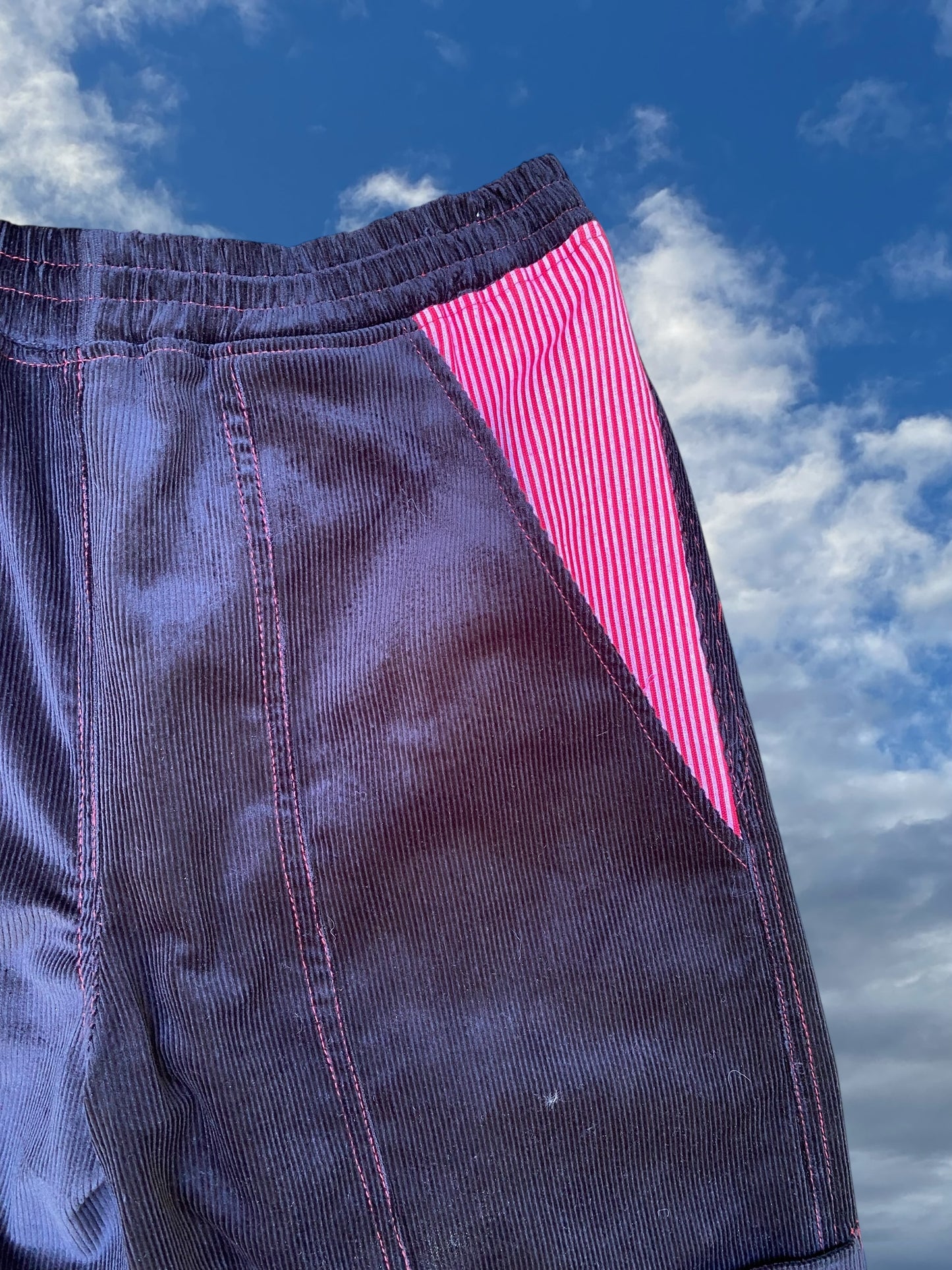 Poppy Pant - Black Corduroy