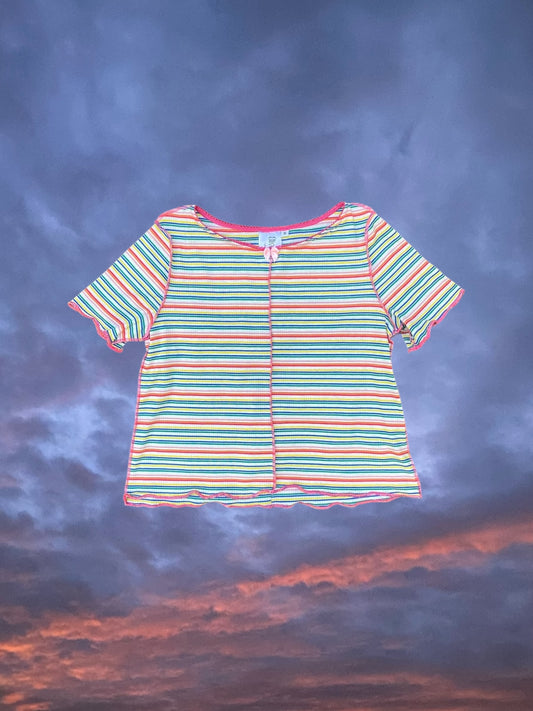 Blossom T-Shirt - Sunshine Stripes