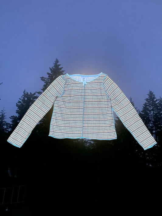 Blossom Longsleeve - Looking Glass Plaid