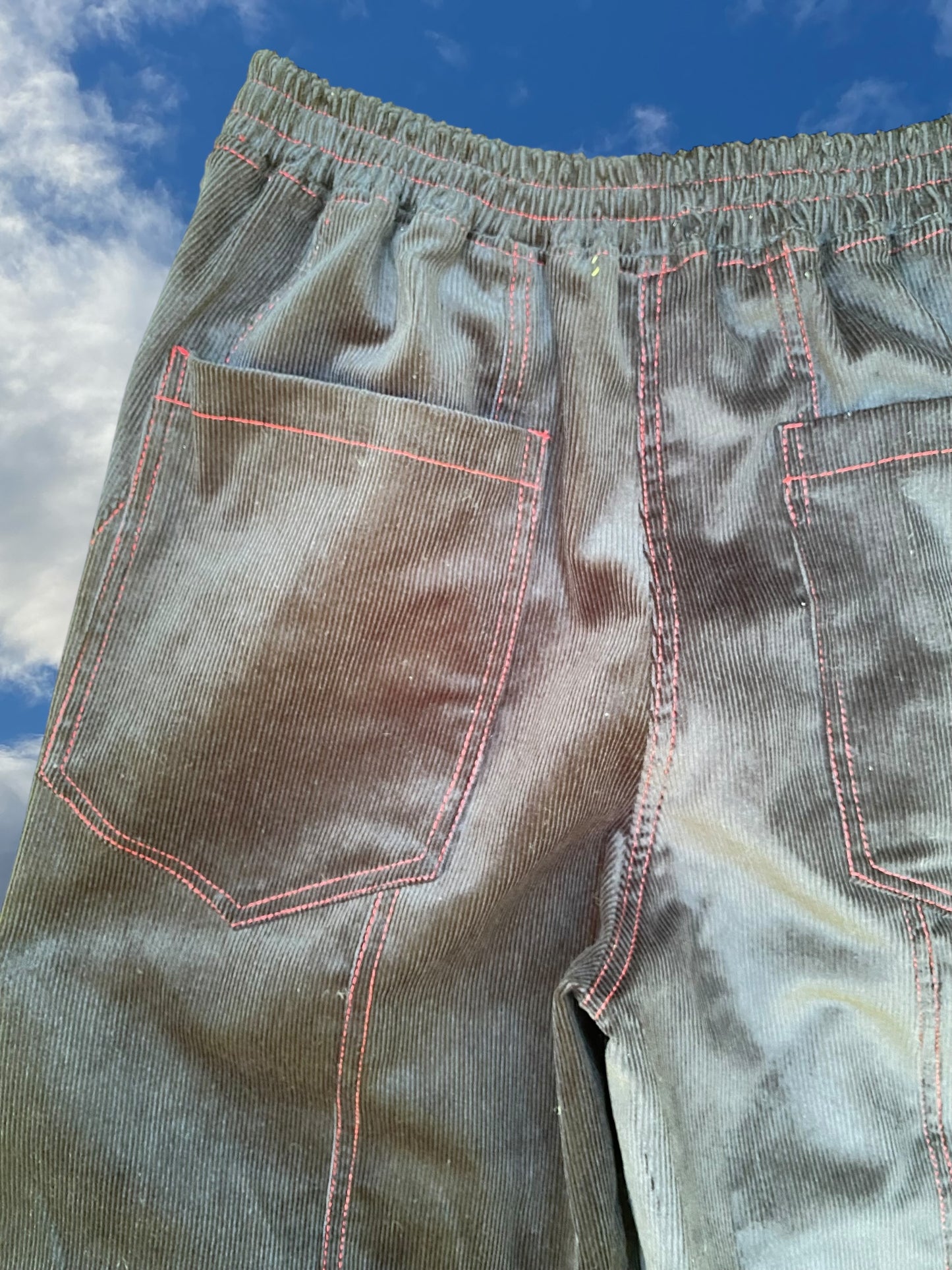 Poppy Pant - Black Corduroy