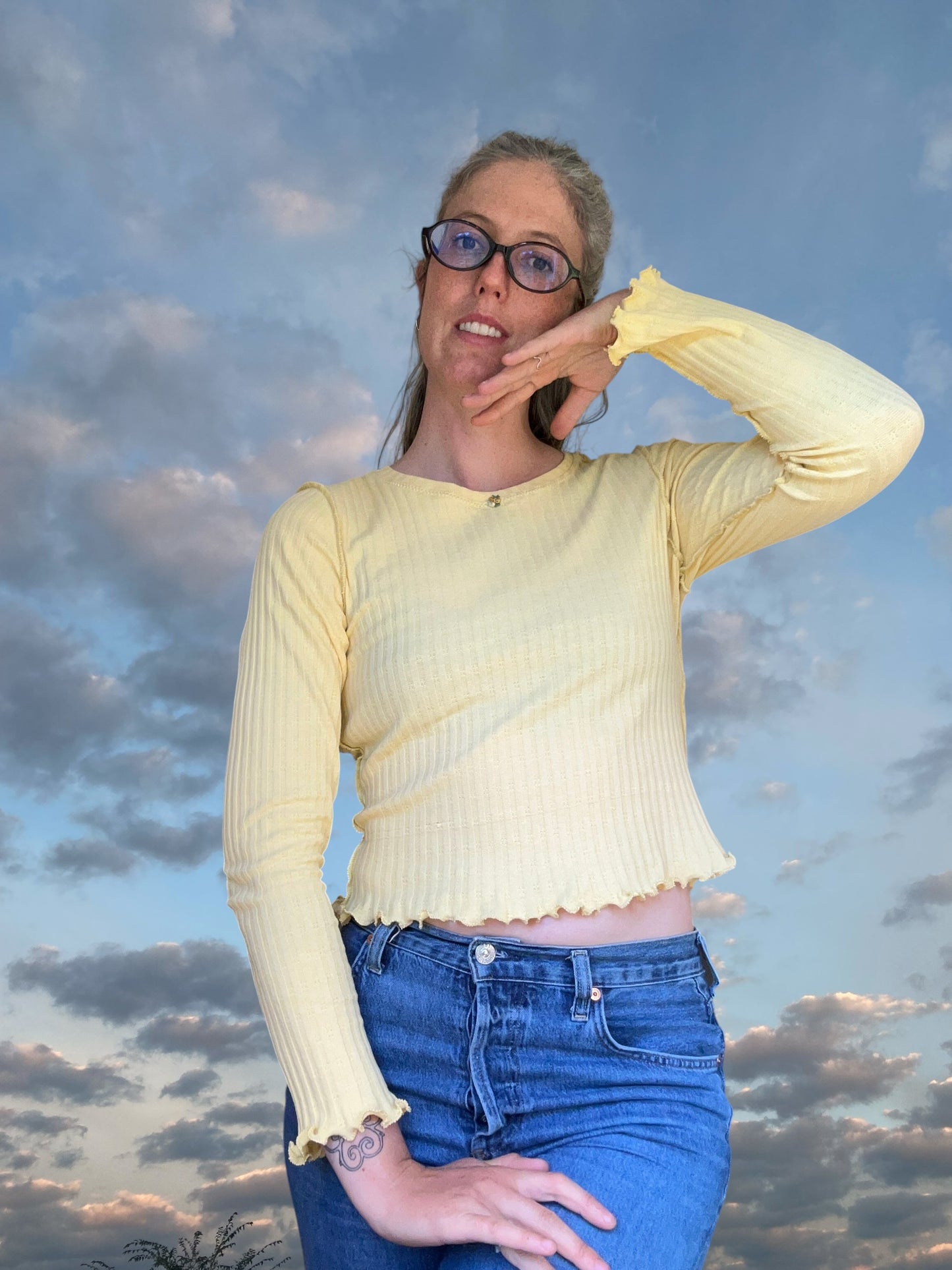 Ribbed Longsleeve - Buttercup