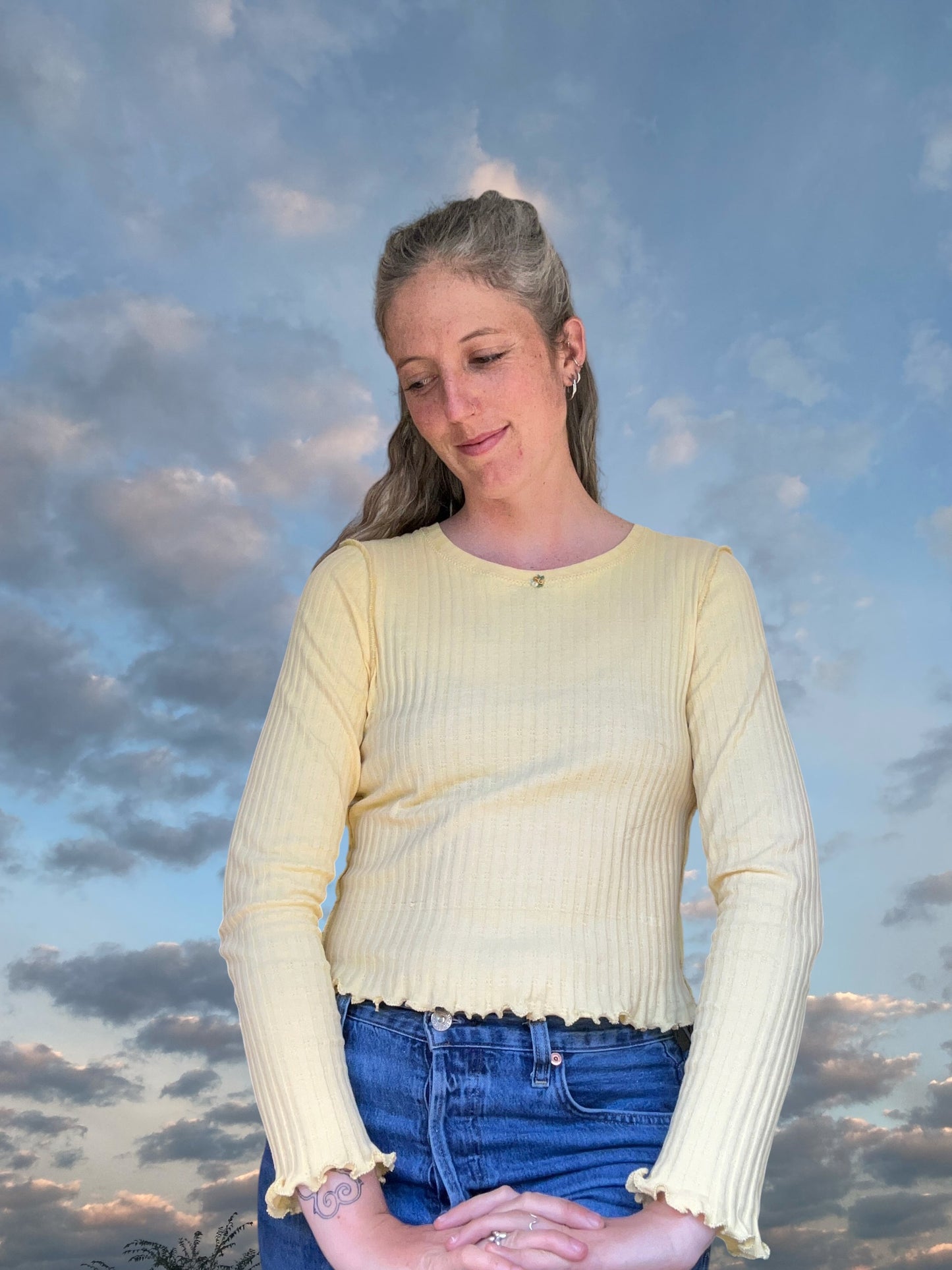 Ribbed Longsleeve - Buttercup