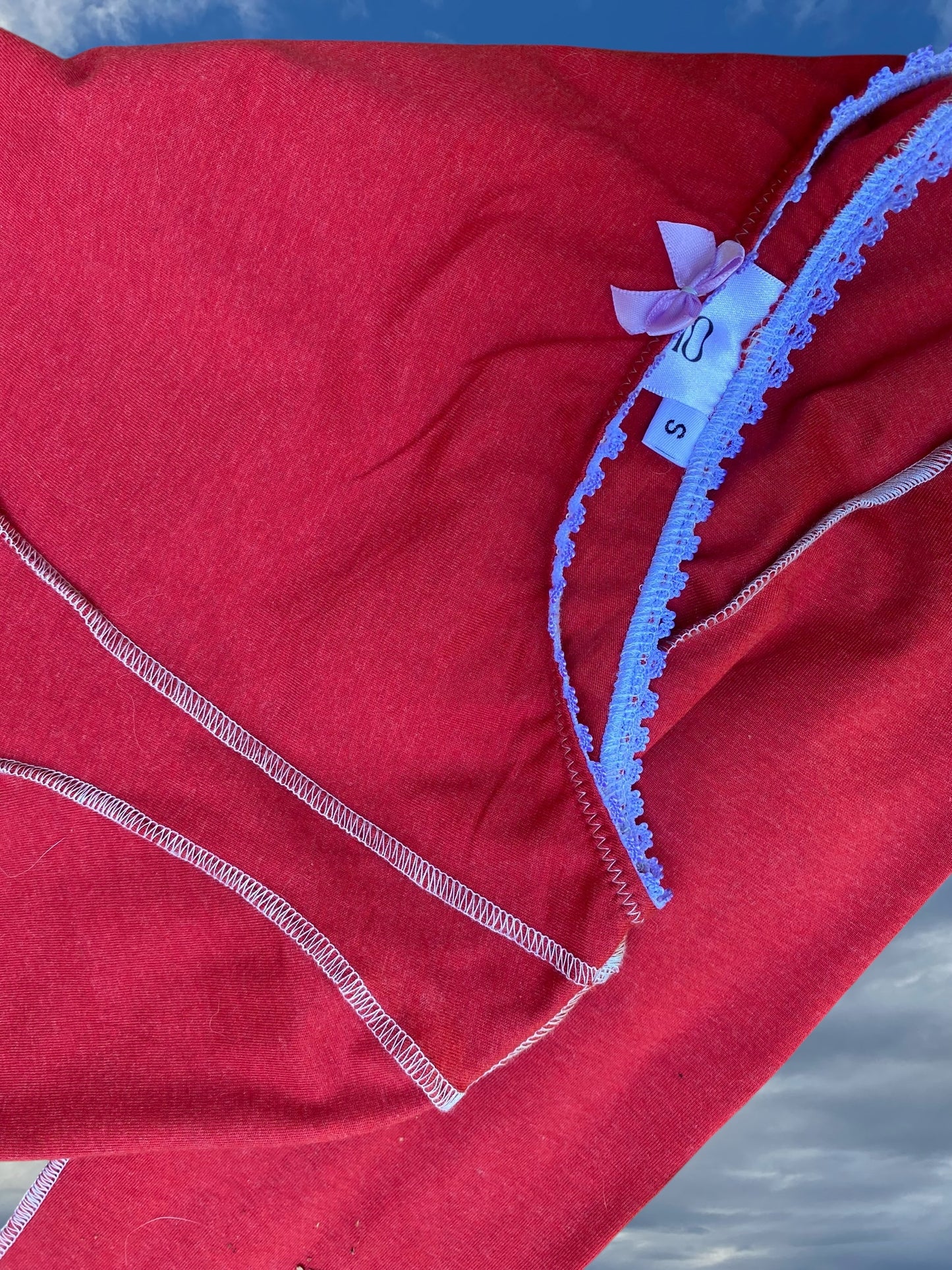 Blossom Longsleeve - Red/Lavender