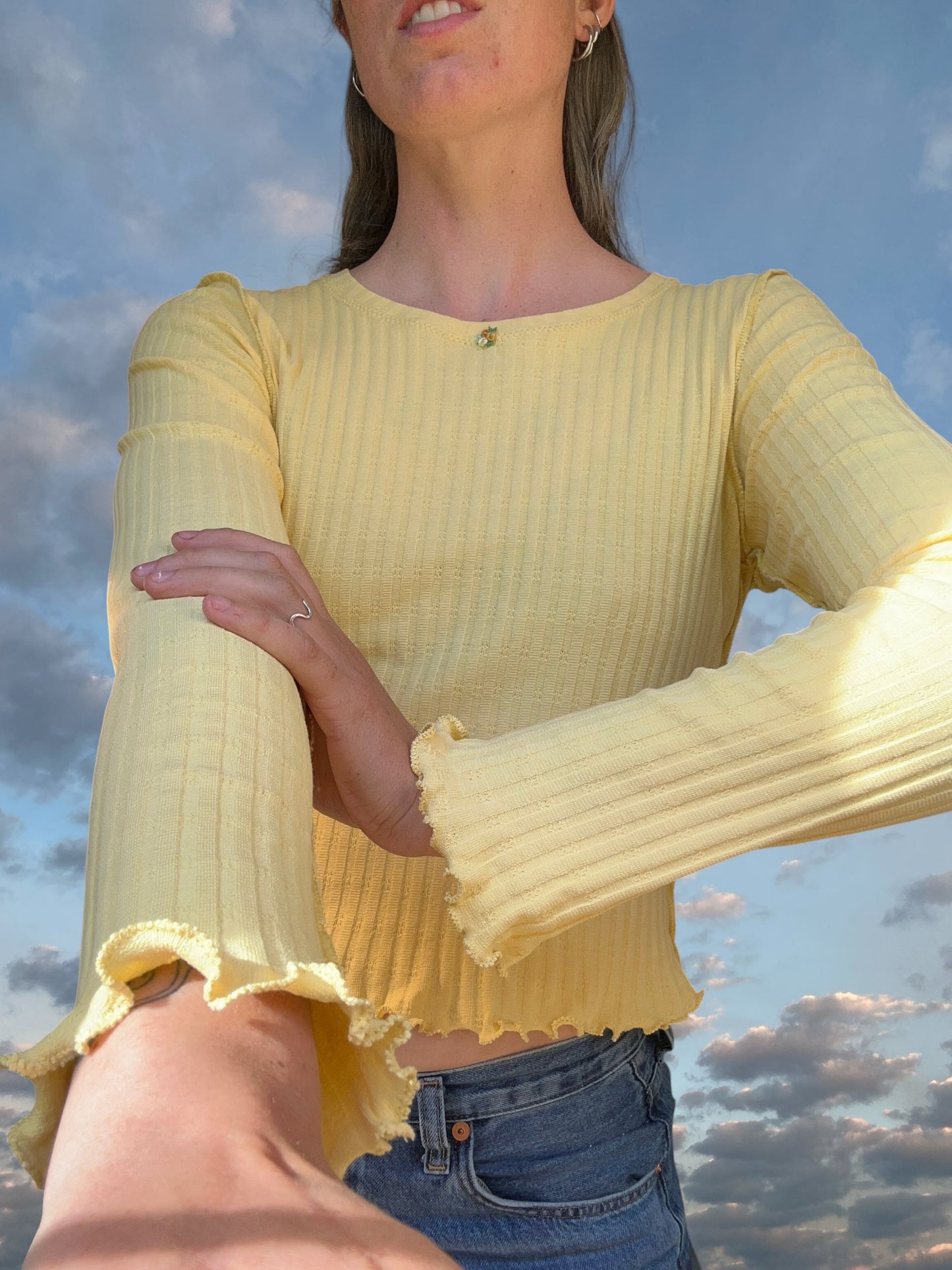 Ribbed Longsleeve - Buttercup