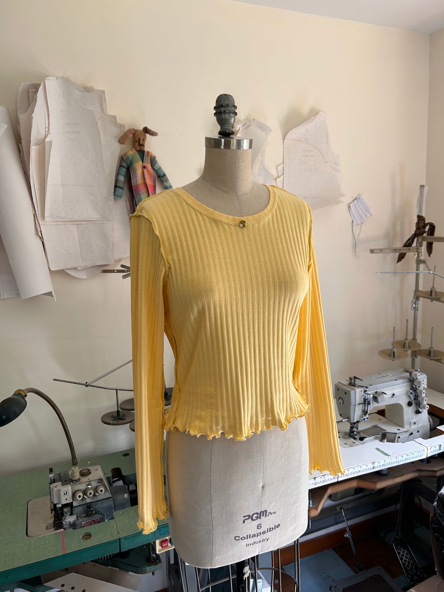 Ribbed Longsleeve - Buttercup