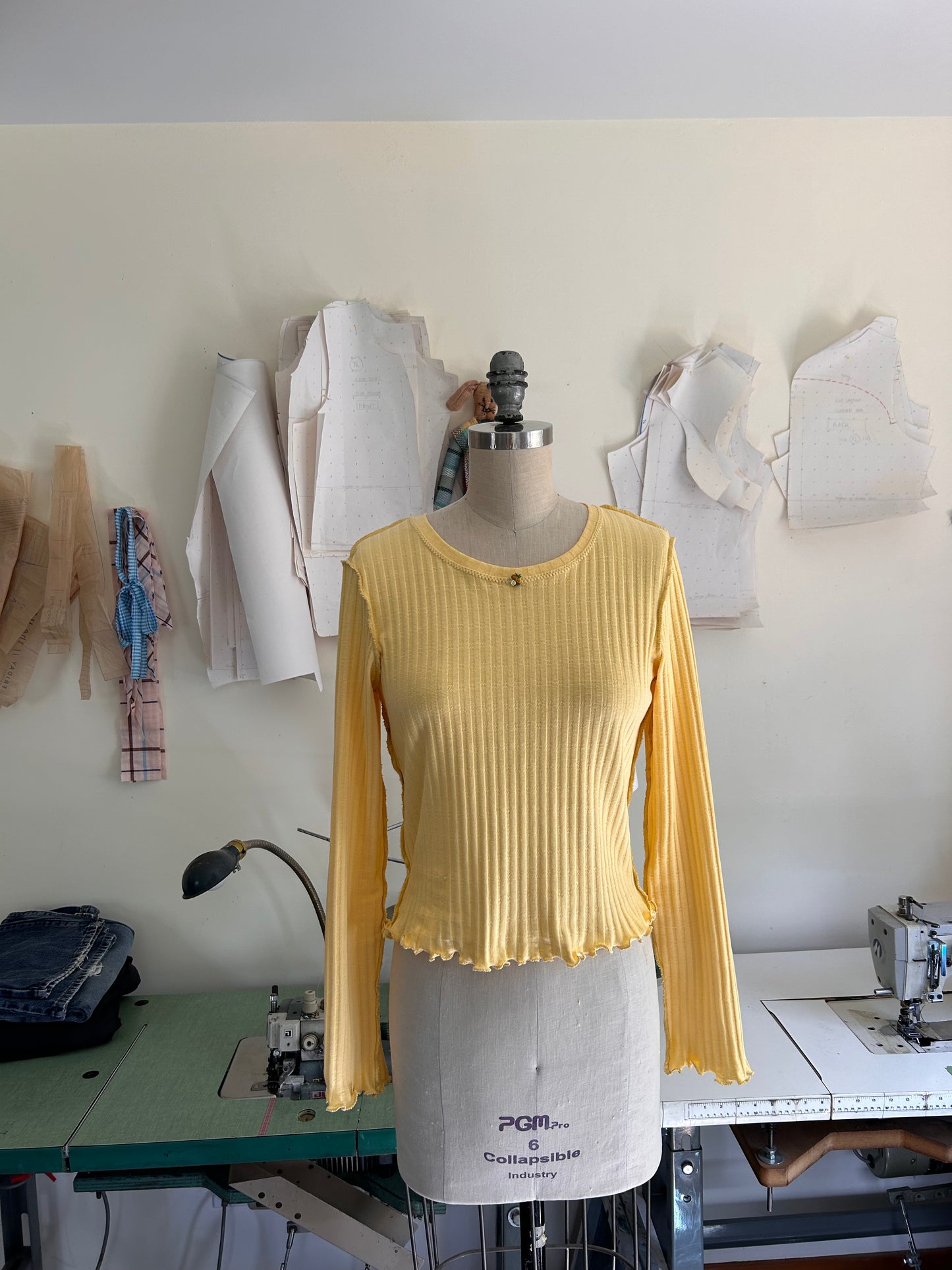 Ribbed Longsleeve - Buttercup