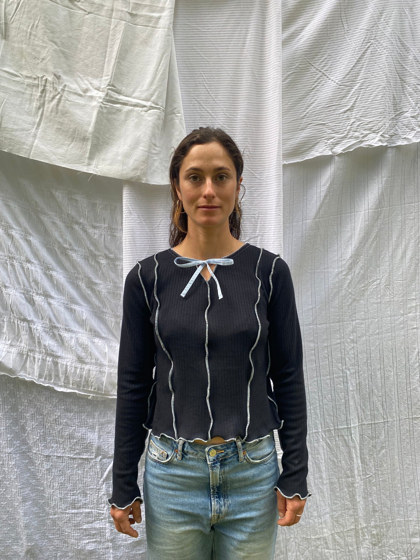 Bow Peep Longsleeve - Black