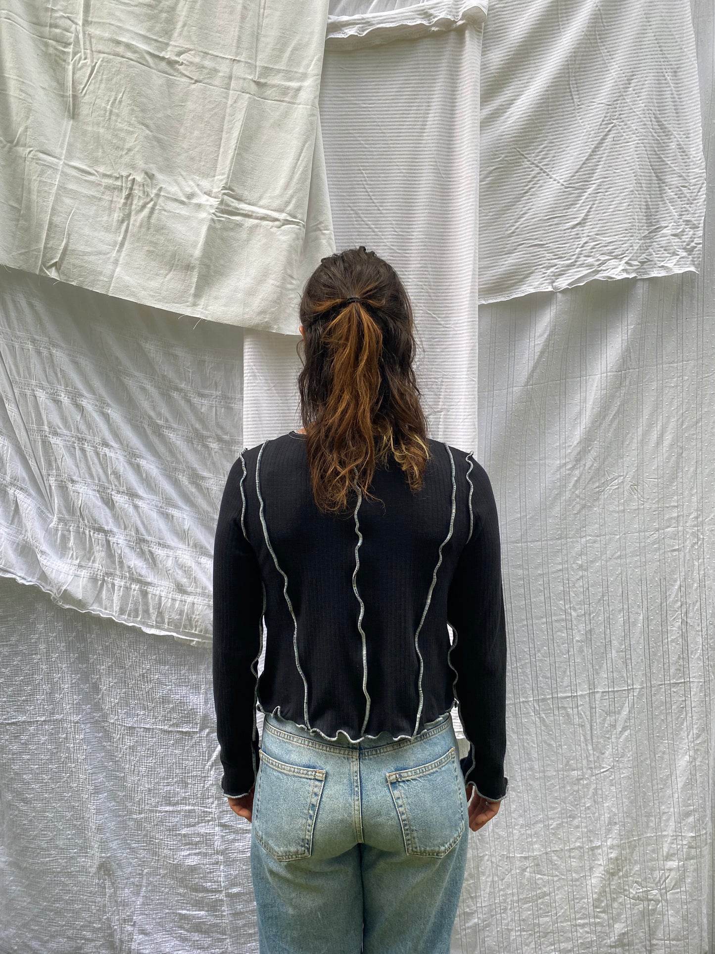 Bow Peep Longsleeve - Black