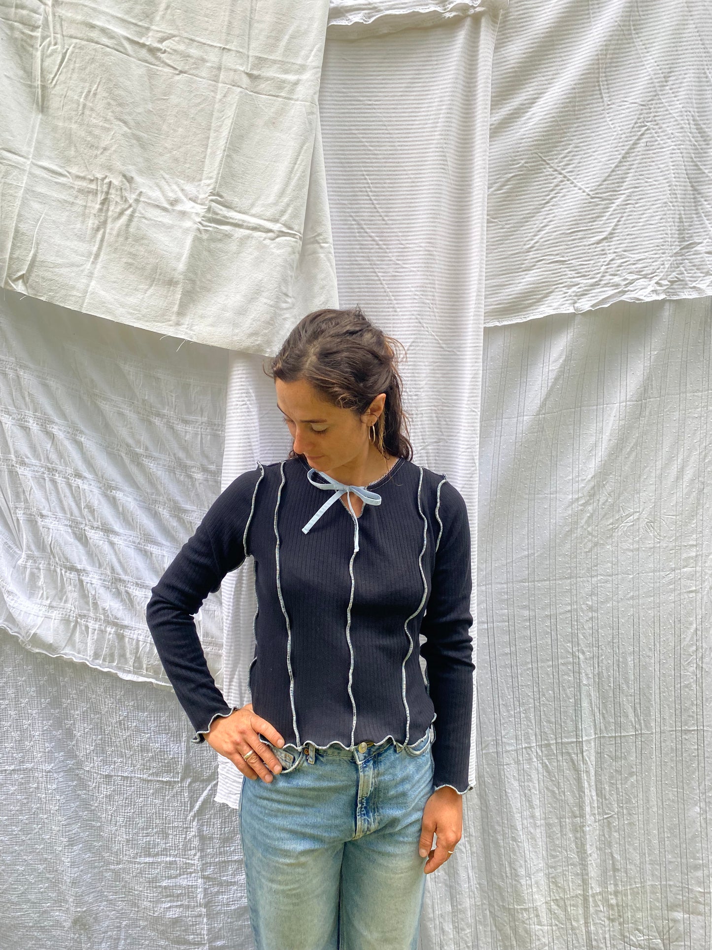 Bow Peep Longsleeve - Black