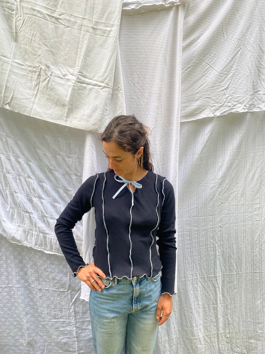 Bow Peep Longsleeve - Black