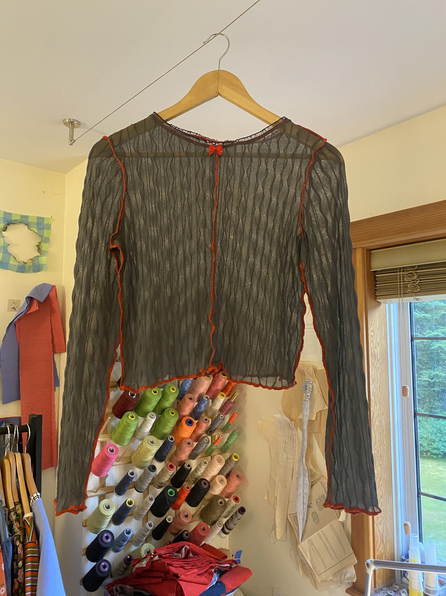 Mesh Longsleeve - Grey Wiggles - M, L