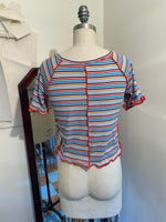 Meadow T-Shirt - Candy Stripes