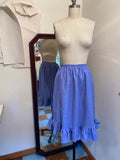 Angel Skirt - Periwinkle Linen