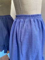 Angel Skirt - Periwinkle Linen