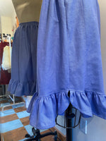 Angel Skirt - Periwinkle Linen