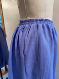 Angel Skirt - Periwinkle Linen