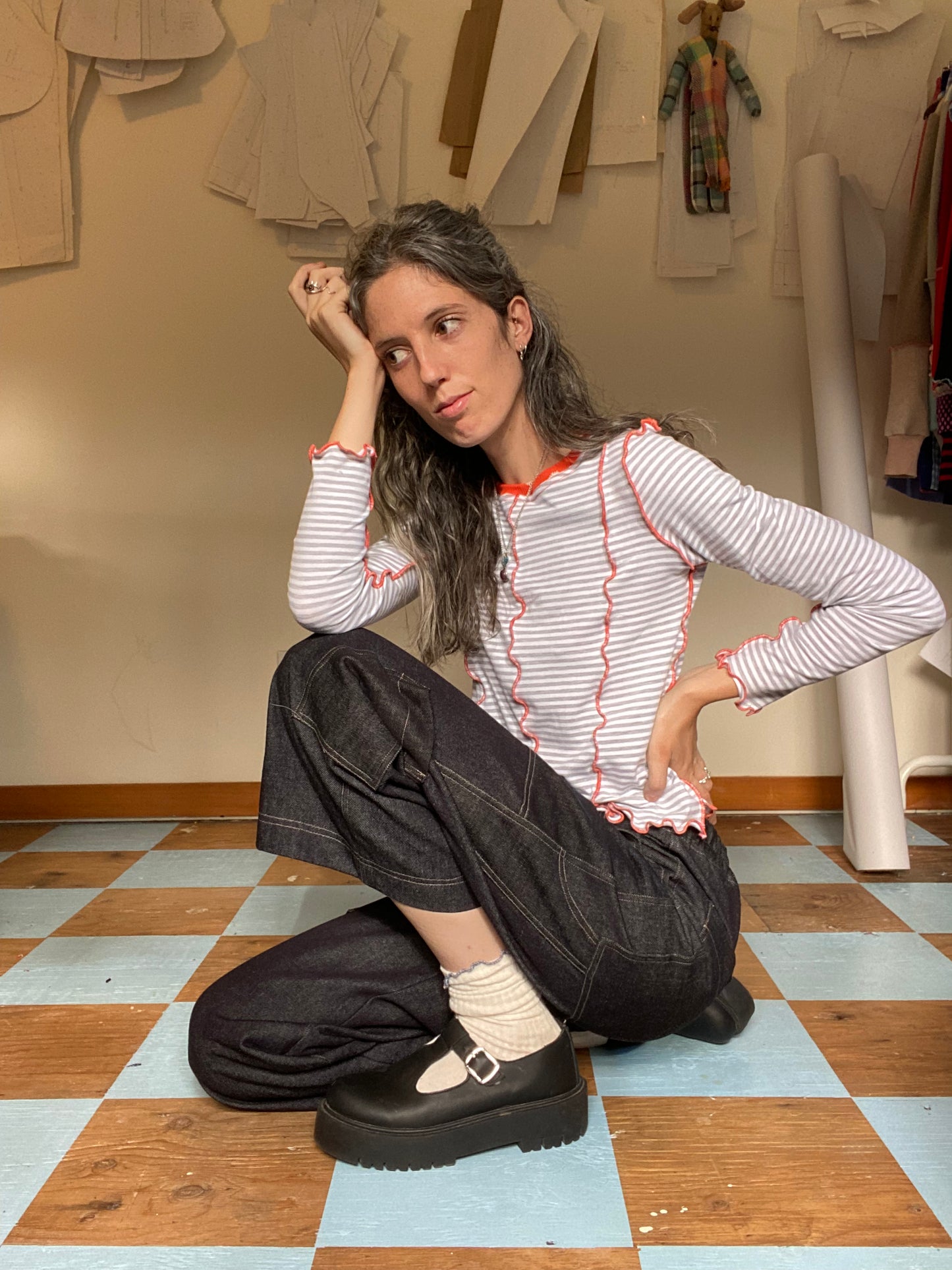 Pocket Pant - Blue Denim