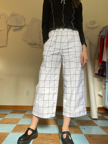 Plaid on sale jean pants