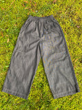 Channing Pant - Grey Sateen