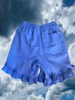 Butterfly Shorts - Periwinkle Linen