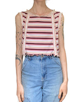 Daisy Tank Cropped Sample - Small