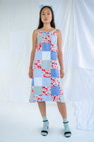 Daisy Field Patchwork Dress -Small
