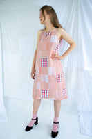 Apricot Patchwork Dress -Small