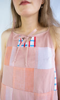 Apricot Patchwork Dress -Small