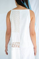 Garden Dress - White Patchwork