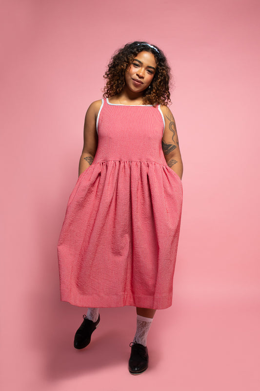 Red Raindrop Dress